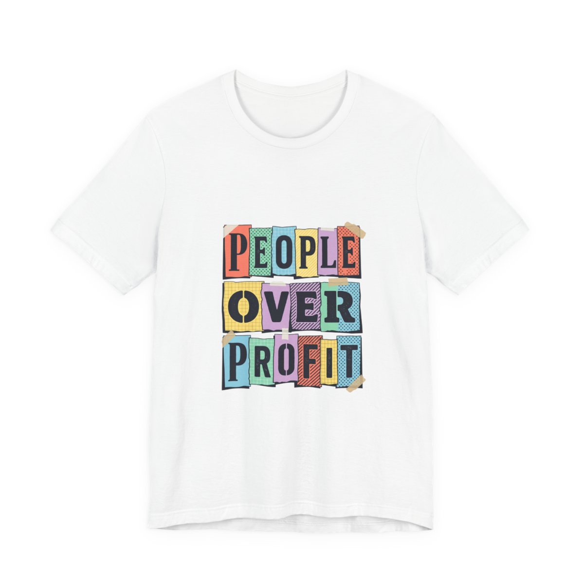 People Over Profit tee